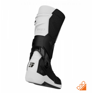 Alternative view of SHOT, BOOTS RACE 8 WHITE BLACK CHROME, ADULT