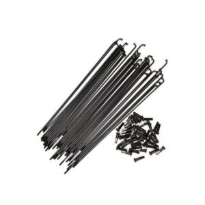 HAAN WHEELS, SPOKESET (OEM), 21", FRONT, BLACK