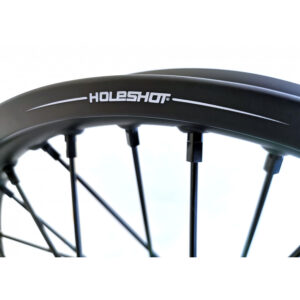 Alternative view of HOLESHOT, KOMPLET HJULSÆT, 2,15/1,60, 19/21", BAG FRONT, MAT SORT GRØN