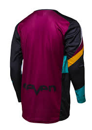 Alternative view of Annex Ignite Jersey Seven Black/Maroon