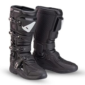 UFO Xander Støvler, Sort/Hvid